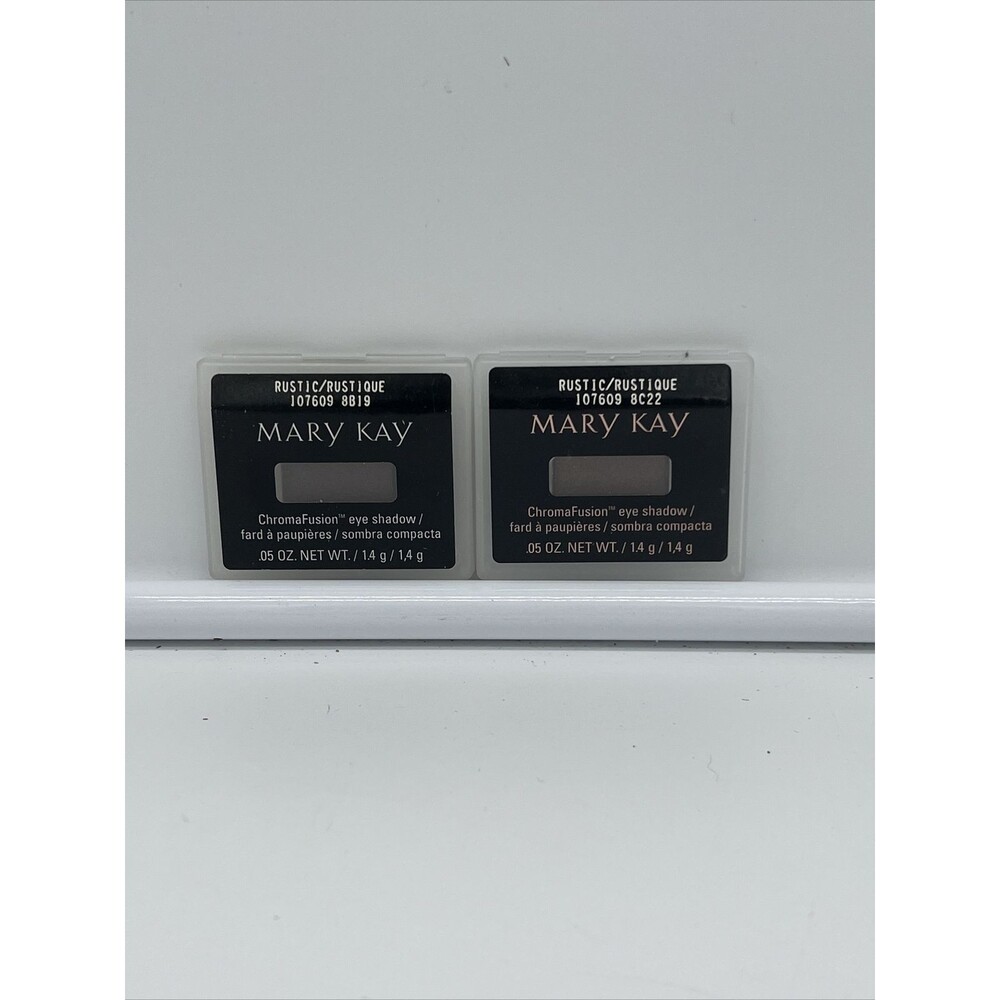 Mary Kay Chromafusion Eye Shadow RUSTIC Full Size 107609 Lot Of 2